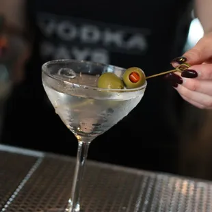 $5 martini Mondays featuring Chopin