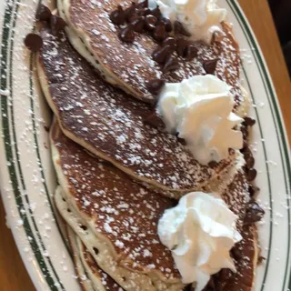 Chocolate Chip Pancake Stack