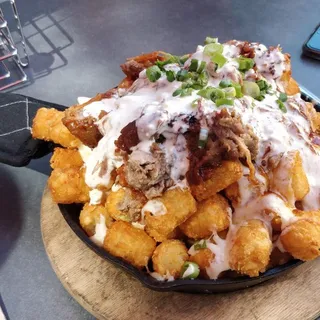 Korean BBQ Pork Tots