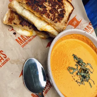 Tomato Basil Grilled Cheese Sam-wich