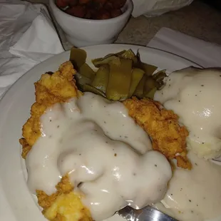 Lunch special chicken fried chicken