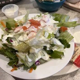 With each entrée you get a choice of three sides.