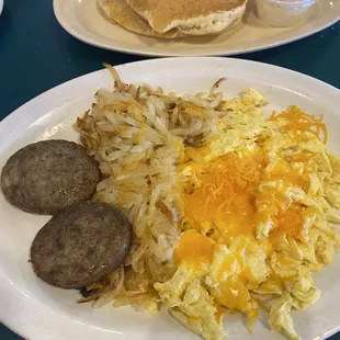 Breakfast number 2 with a side of hash browns