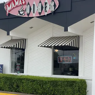 Outside sign
