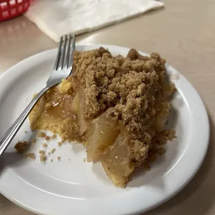 Apple crumble pie!!!!