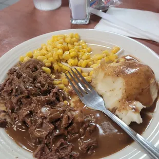 Thursday special, roast beef