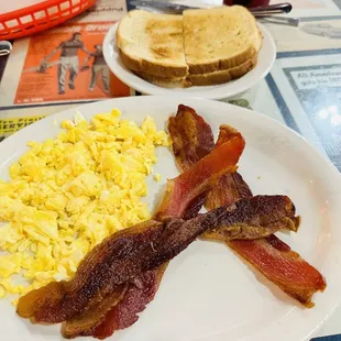 2. Mama's Daughters Special with Bacon and Sourdough toast
