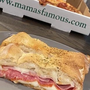 Traditional Stromboli