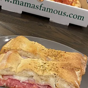 Mamas traditional Stromboli