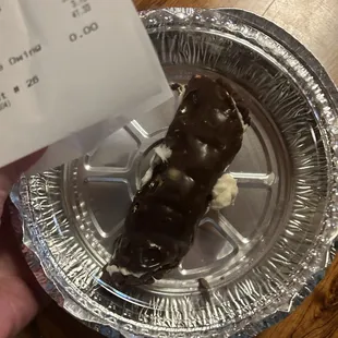 Chocolate Dipped Cannoli