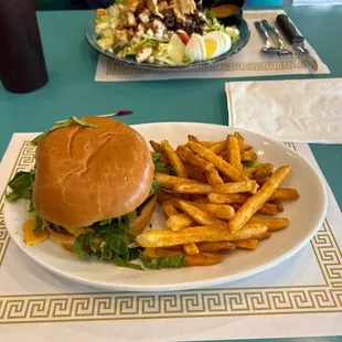 The meals are served at mamas grill!