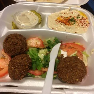 Falafel and Hummus