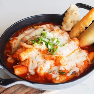 Cheese tteokbokki