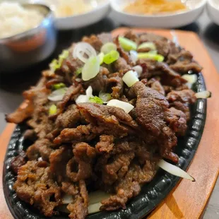 Combo size and came with tofu soup