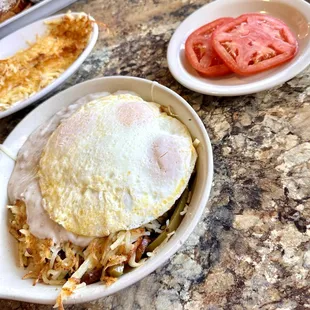 Southern Skillet + tomatoes