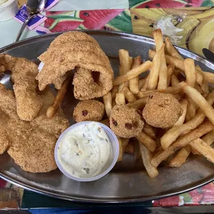 fish and chips, food