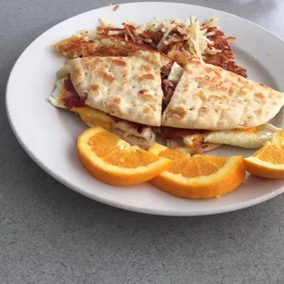 Breakfast Pita Sandwich