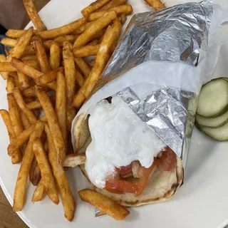 CHICKEN GYRO SANDWICH