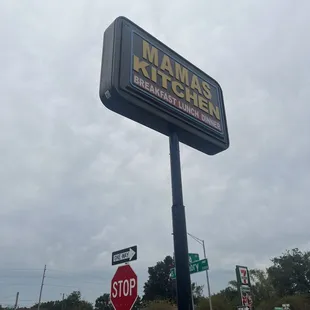 outside