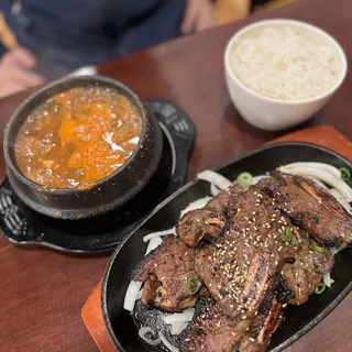 La Galbi (Short Ribs) Combo