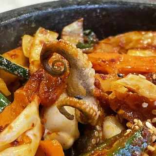 Baby Octopus Bibimbap