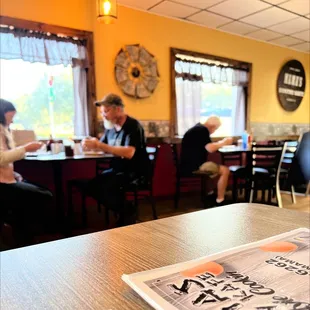 Breakfast early at Mamas kuntry cafe