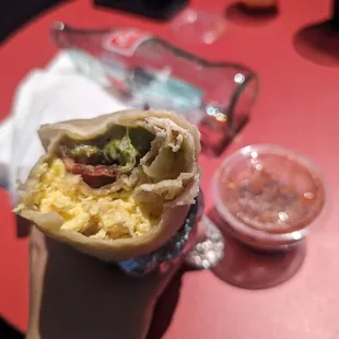 Breakfast burrito