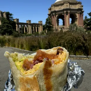 Breakfast burrito