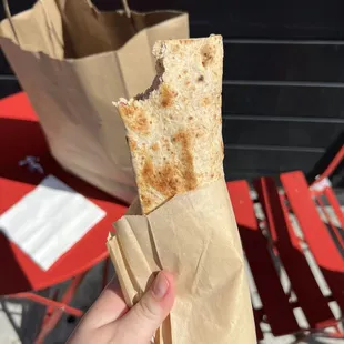 Chicken Tikka Masala Wrap