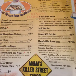 Mama's Killer Street Tacos