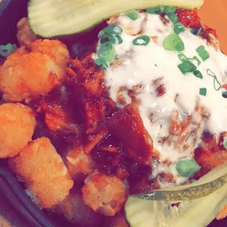 Korean BBQ Pork Tots