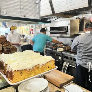 Housemade Carrot Cake with Cream Cheese Frosting
