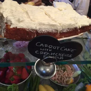 Housemade Carrot Cake with Cream Cheese Frosting