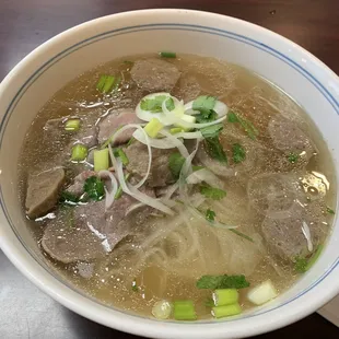 Seafood Rice Noodle Soup