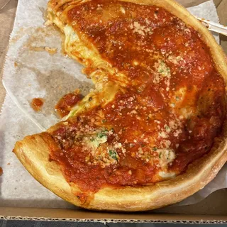 Chicken Fajita Chicago Pizza