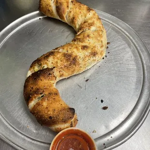 Sneak Stromboli  Only at mamás pizza  express Huntersville