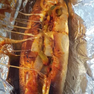 Italian Sausage Sandwich