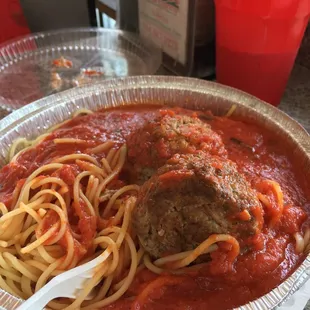 Spaghetti and Meatballs