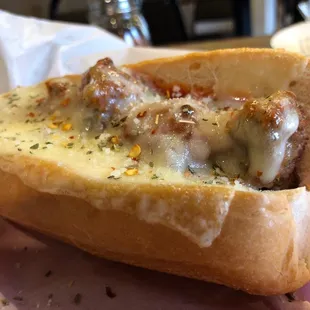 6-inch meatball sub