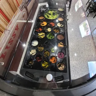 Salad bar.