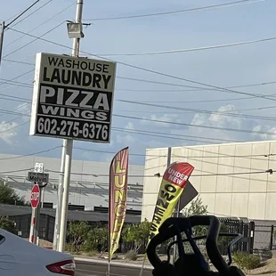 Pizza and wings