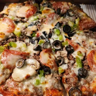 a pizza in a box