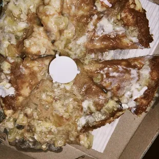 Small apple pie Dessert Pizza