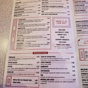 menu, sushi and sashimi
