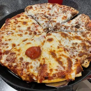 Medium 1/2 Pepperoni 1/2 Beef