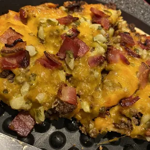 Bacon Cheeseburger Pizza