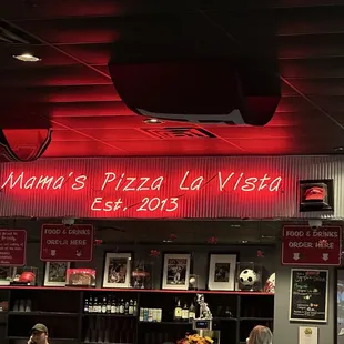 Counter and logo