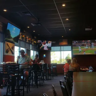 Another part of the seating area.