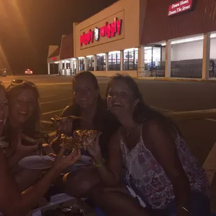 Eating out to-go order!