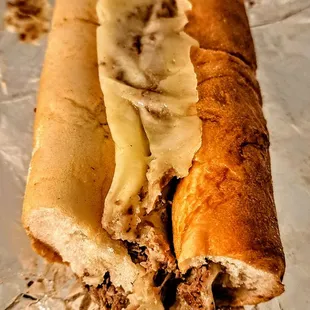 Large cheesesteak. $17.39